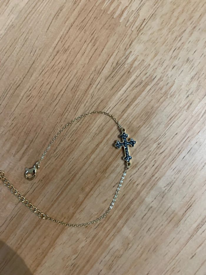 Bracelet fin croix somini - photo numéro 3