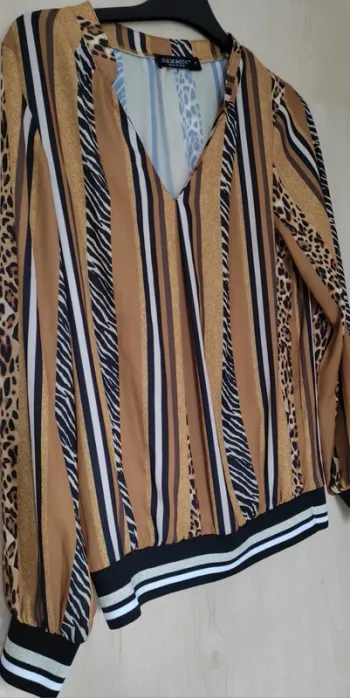 Blouse femme imprimé animal taille small
