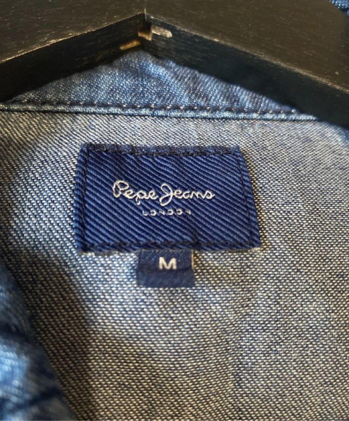 Chemise en jeans femme Pepe jeans taille M - photo numéro 2