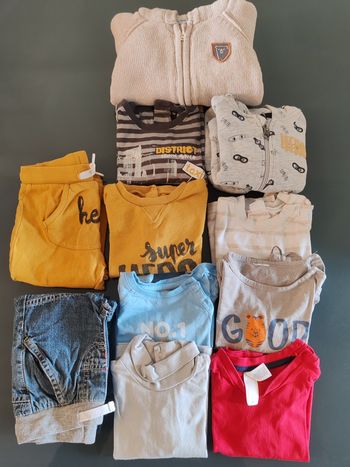 Lot Garçon 12-18M