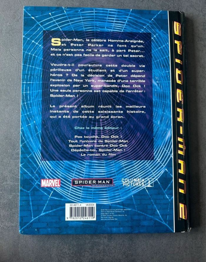 Livre Album du film - Spiderman 2 - photo numéro 3