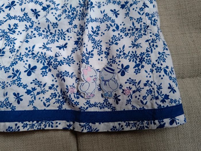 Blouse bleu papillon - photo numéro 5