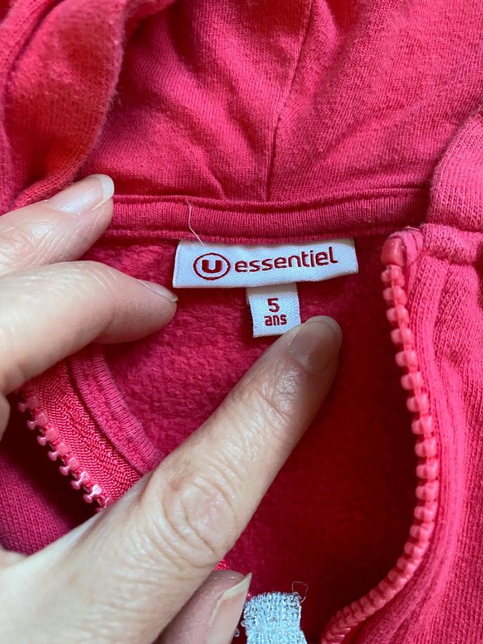 Gilet U Essentiel Taille 5 ans - photo numéro 4