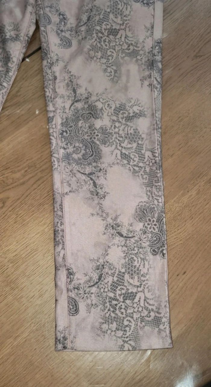 Pantalon imprimé Lauren Vidal 40/42 - photo numéro 3