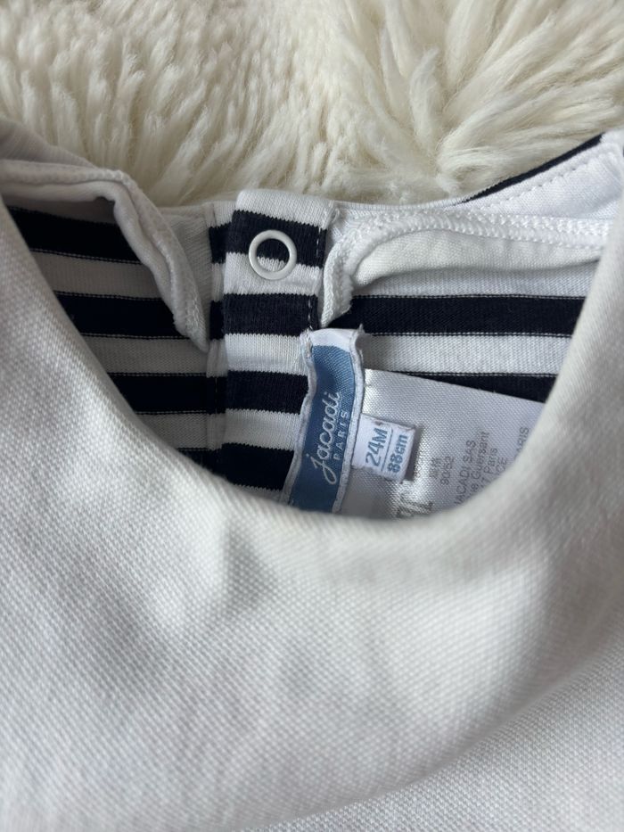 Pyjama bébé garçon en jersey rayé - photo numéro 3