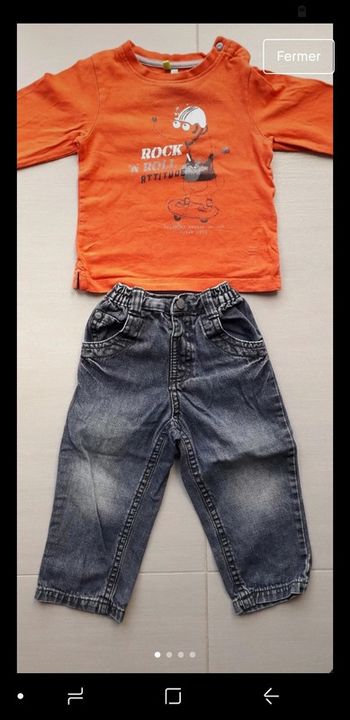 Tenue garçon 18 mois
