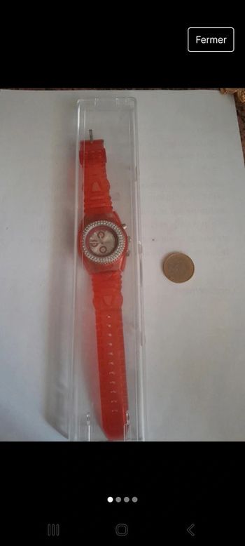 Magnifique montre vintage fantaisie neuve