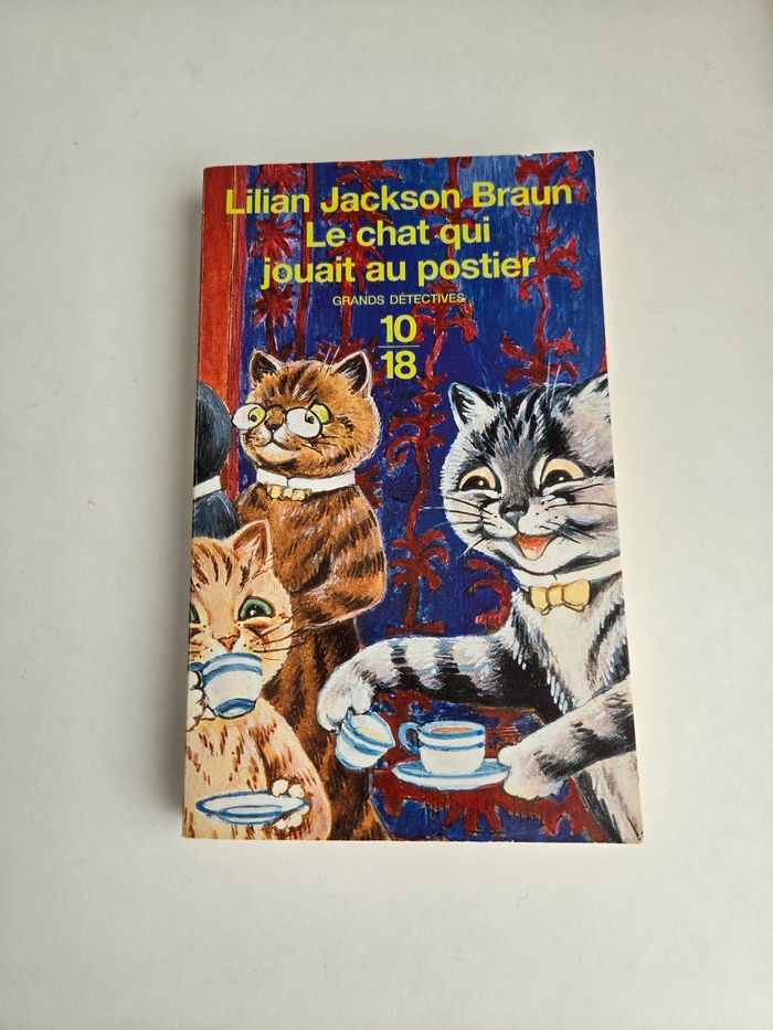 Le chat qui jouait au postier