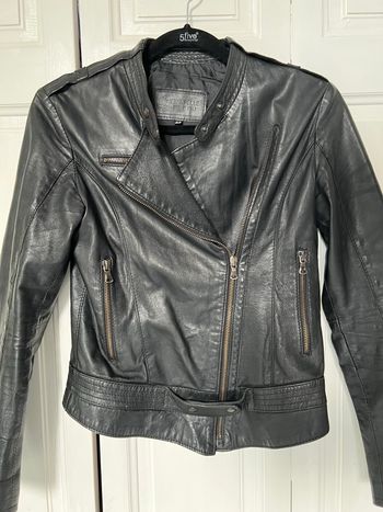 Veste en cuir