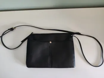 Sac a bandoulière noir Kiabi