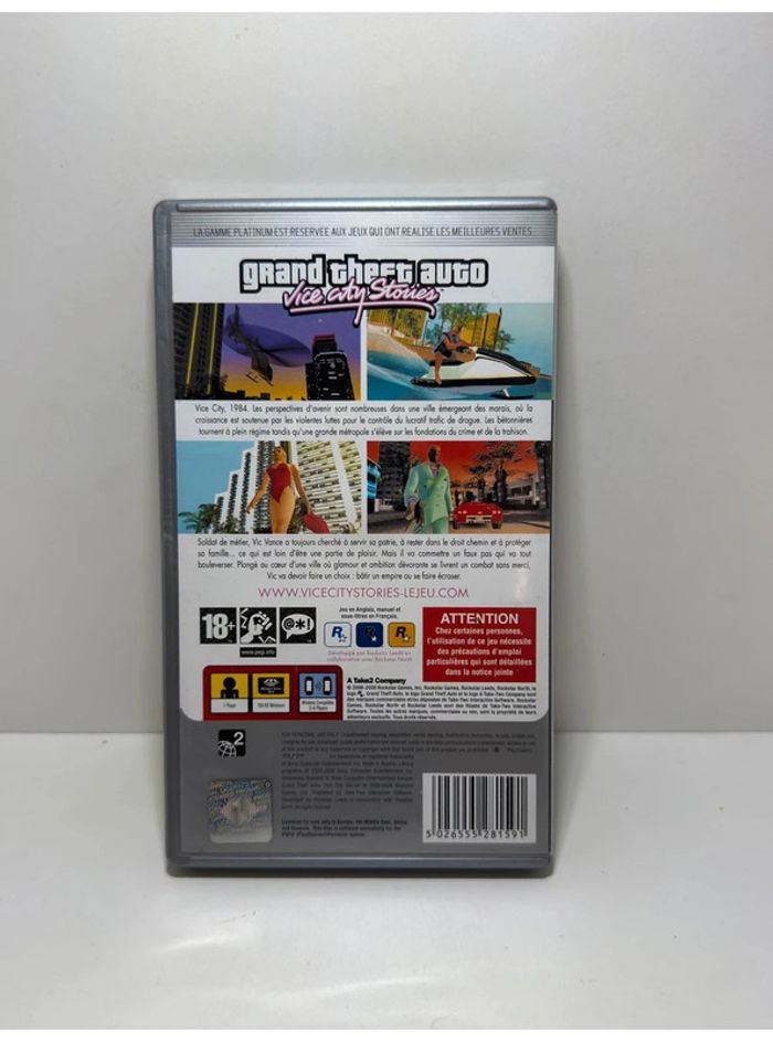 GTA Vice City Stories PlayStation Portable PSP - photo numéro 2