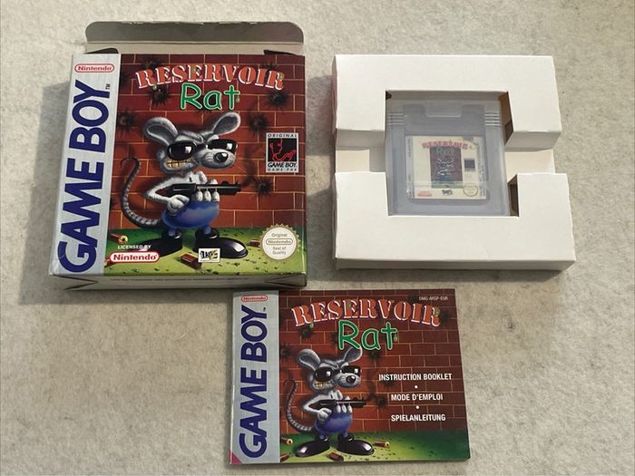 Reservoir Rat Jeu Nintendo Game Boy Complet FAH