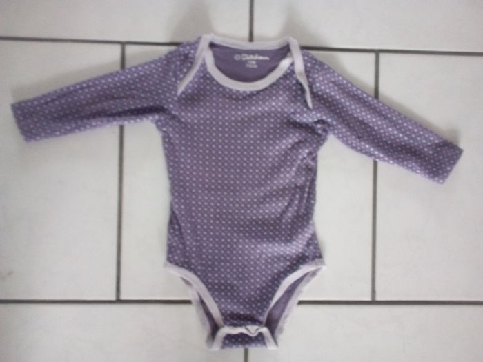 Body fille 12 mois 74 cm