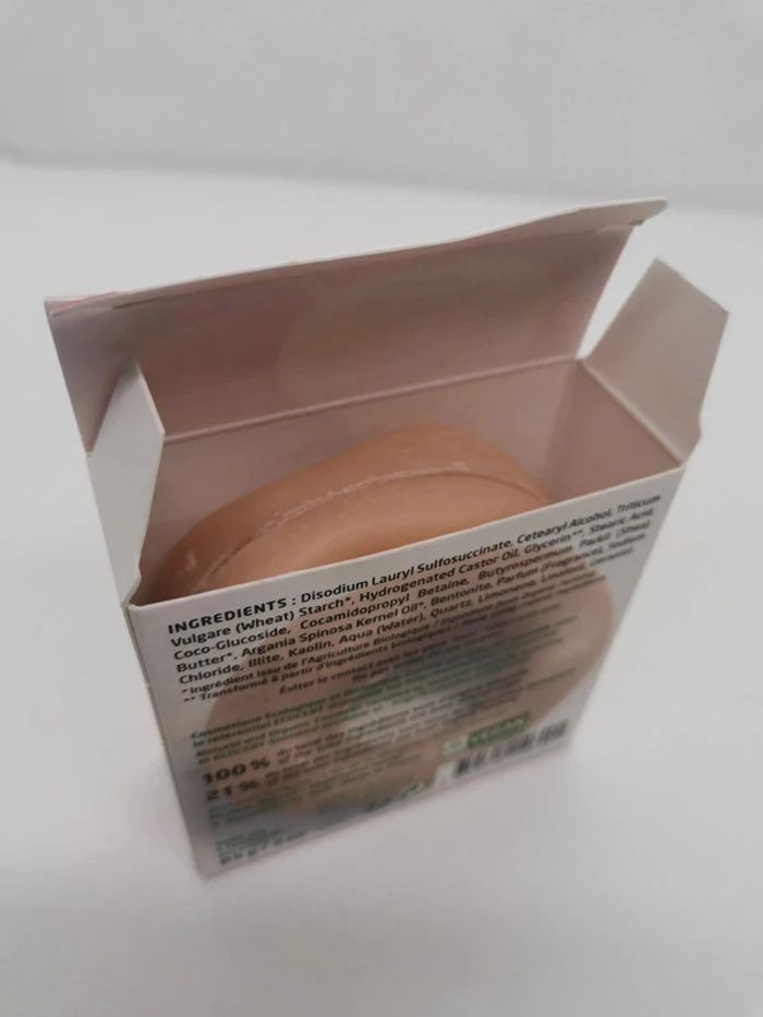 Shampoing solide cheveux secs à l'argile rouge - photo numéro 2