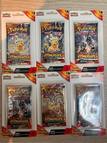 Lot de 6 blisters carton ev8