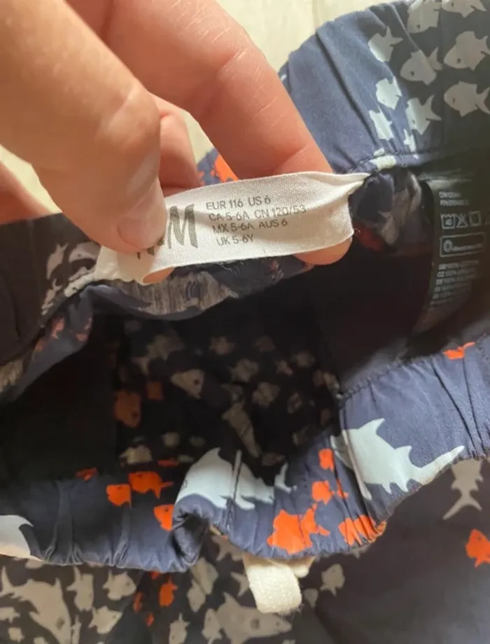 Lot de 2 short en toile H&m - photo numéro 4