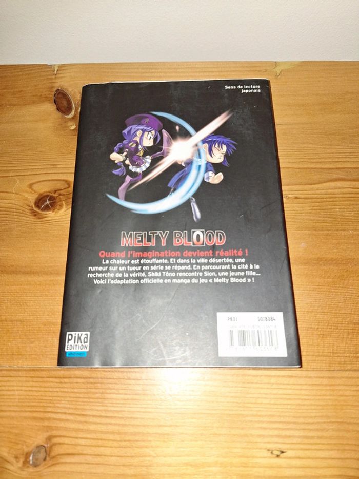 Manga Melty Blood tome 1 - photo numéro 2