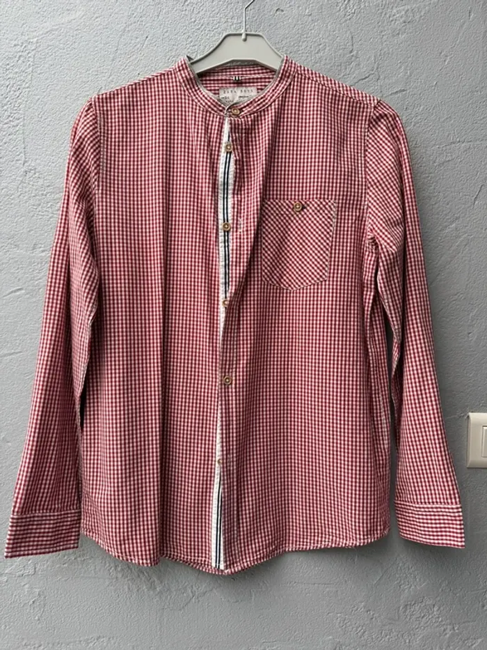 chemise a carreaux ~ zara ~ taille 13/14 ans