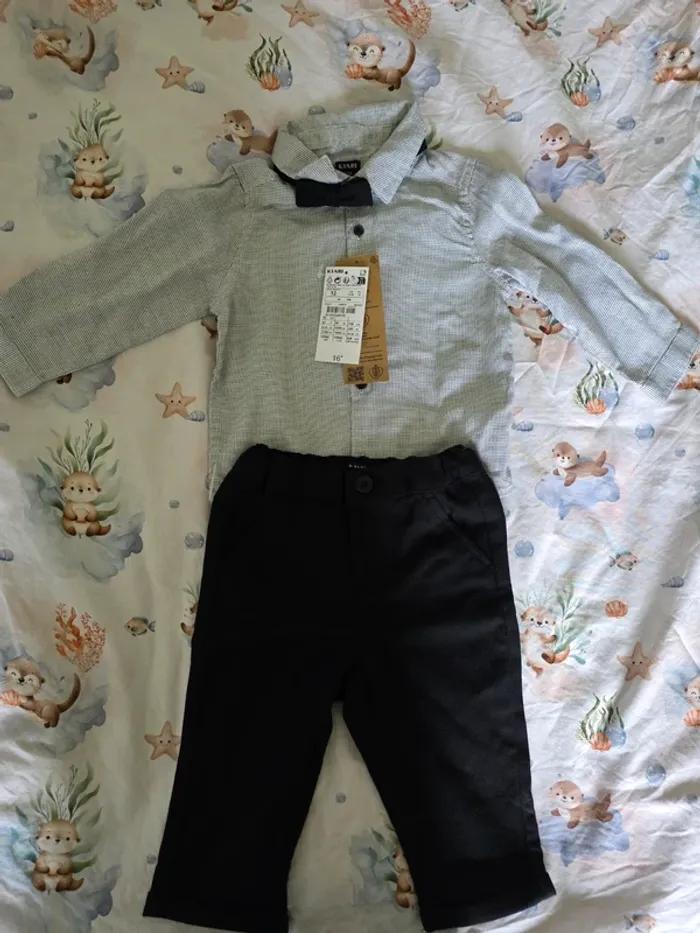 Ensemble bébé garçon élégant KIABI – 12 mois