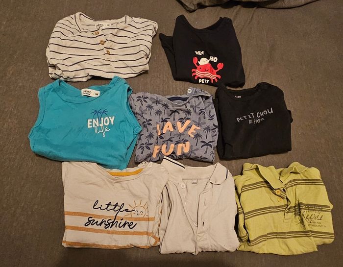 T shirts MC 24 mois