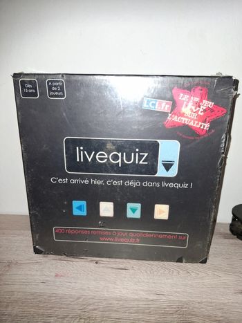 Jeu live quiz neuf