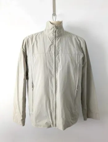 Veste zippée coupe-vent beige clair - Celio - taille L