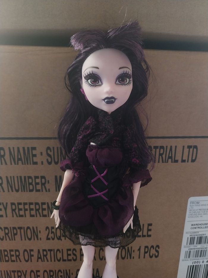 Poupée Elissabat G1 Frissons Caméra Action Monster High Mattel RARE - photo numéro 8