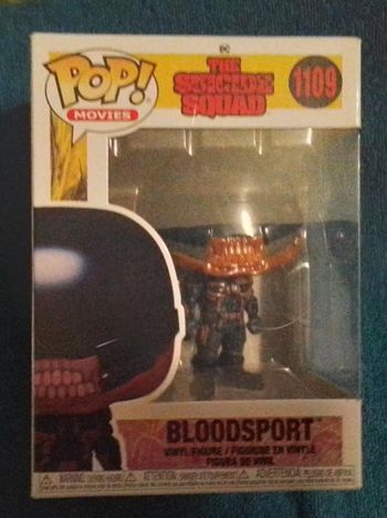 Figurine funko pop movie suicide squad bloodsport numéro 1109