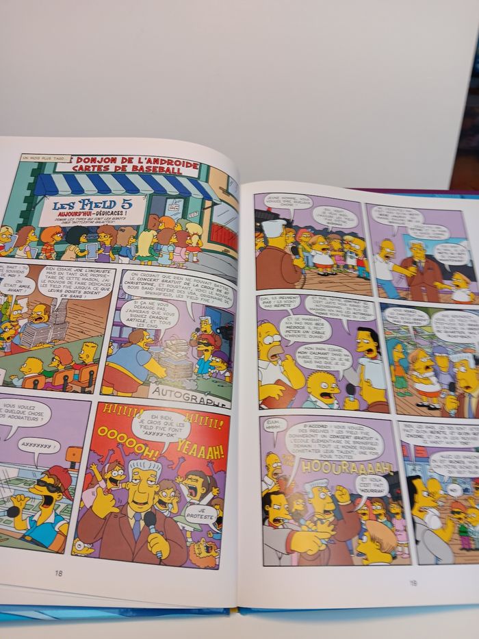 Livre Bande dessinée les Simpson Trop forts - photo numéro 6