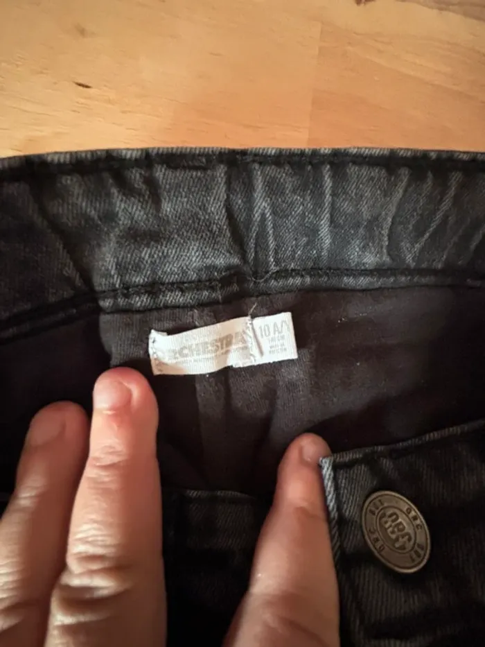 Très beau pantalon cargo anthracite • Orchestra • 10 ans - photo numéro 5