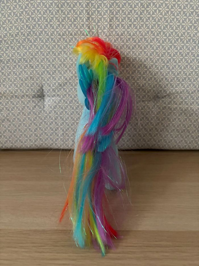 Peluche Dash Le Cheval Arc-En-Ciel Scintillant "My Little Pony" - photo numéro 4