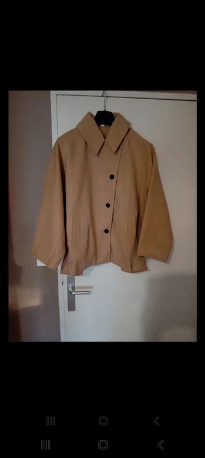 Veste caban oversize