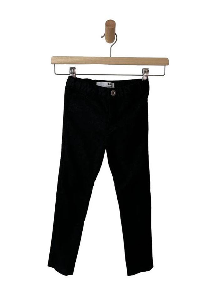 Pantalon stretch léger noir - La Halle 6 ans (116cm) - photo numéro 3