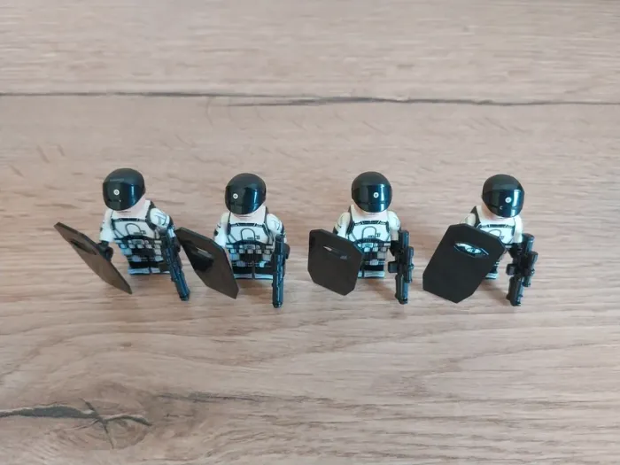Figurines type lego 4 ISB Tactical Agent Impérial stormtroopers star wars - photo numéro 5