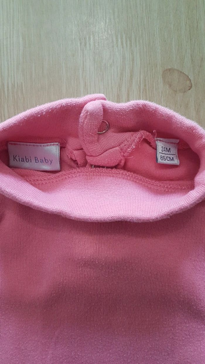 Sous pull rose 2 ans - photo numéro 3