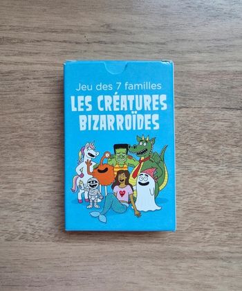 Jeu des 7 Familles "Les Créatures Bizarroïdes" - Édition Tiffany Cooper Neuf et complet