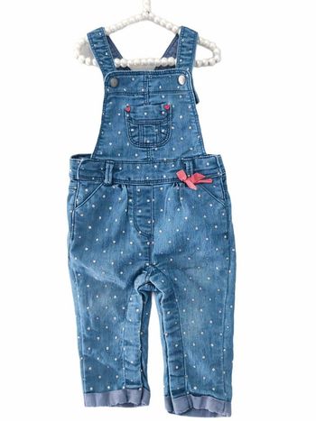 6 mois bébé fille salopette tape à l'oeil