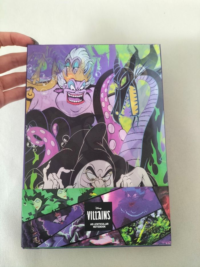 💜 Notebook lenticulaire Villains - Disney - Neuf 💜 - photo numéro 2