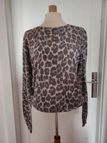 Pull col rond monoprix