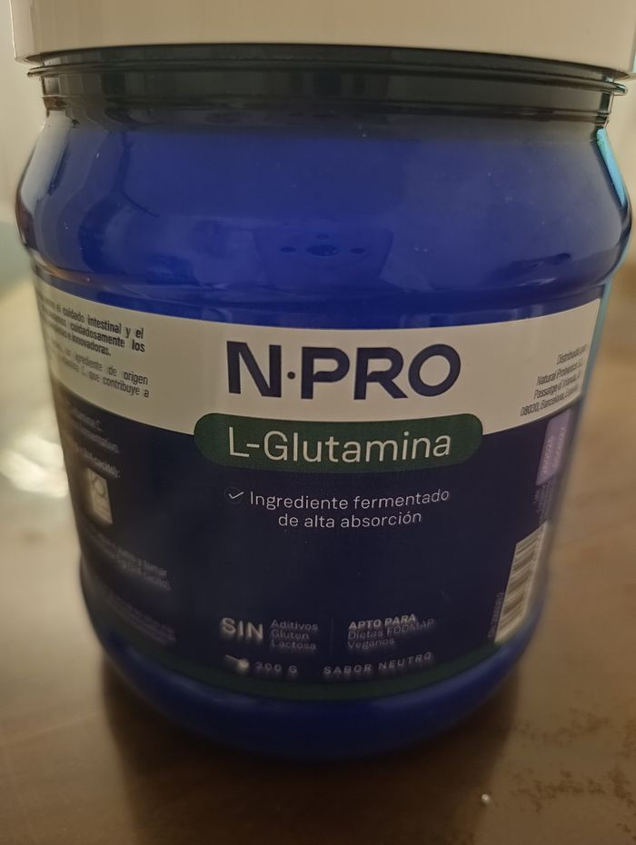 Pot Glutamine en poudre