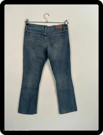 Jean Levi's Femme Bleu | 524 Bootcut | Taille W29 L32 FR38 | Très Bon État | BP45