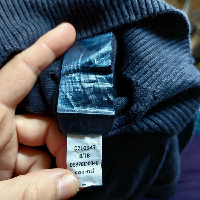 Pull Tommy marine taille L - photo numéro 7