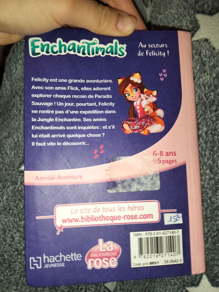 Livre "Enchantimals"