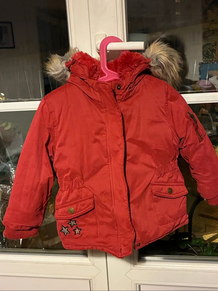 Manteau bien chaud imperméable à capuche taille 2 ans - photo numéro 3