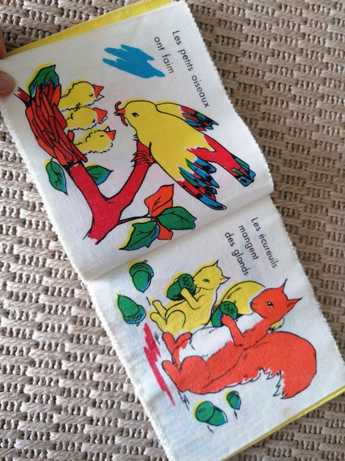 Livre tissu les petits vintage - photo numéro 6