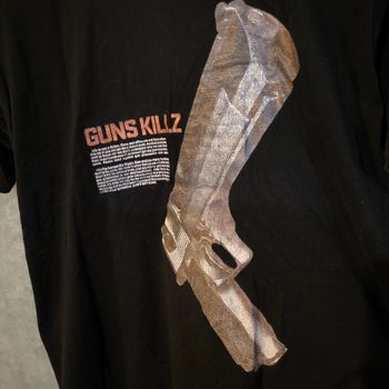 Tee-shirt Vintage - Guns Killz 👕 B & C - Taille L