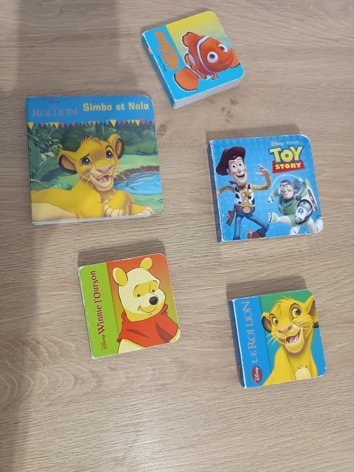 Lot de 6 petits livres Disney – Le Roi Lion, Nemo, Toy Story, Winnie, Planes - photo numéro 5
