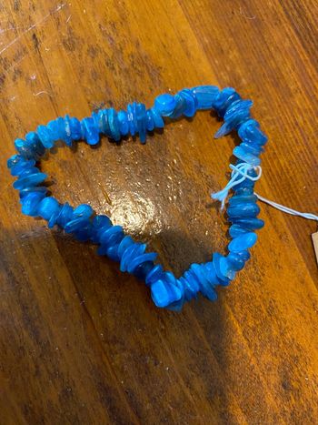 Bracelet en cyanite