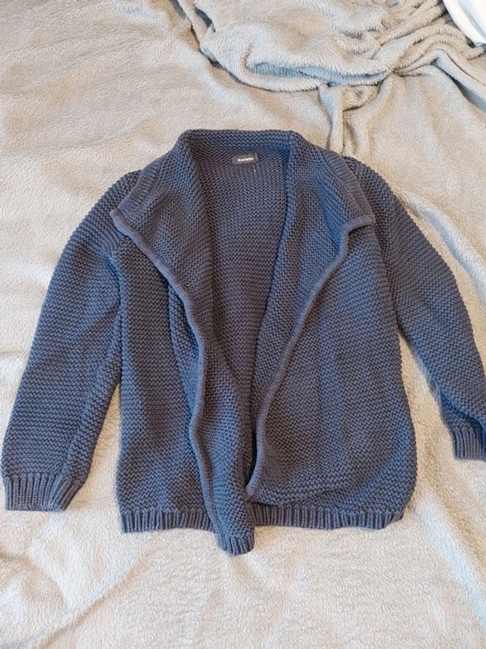 Gilet bleu avec brillant taille 8 ans