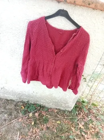 Blouse coton femme